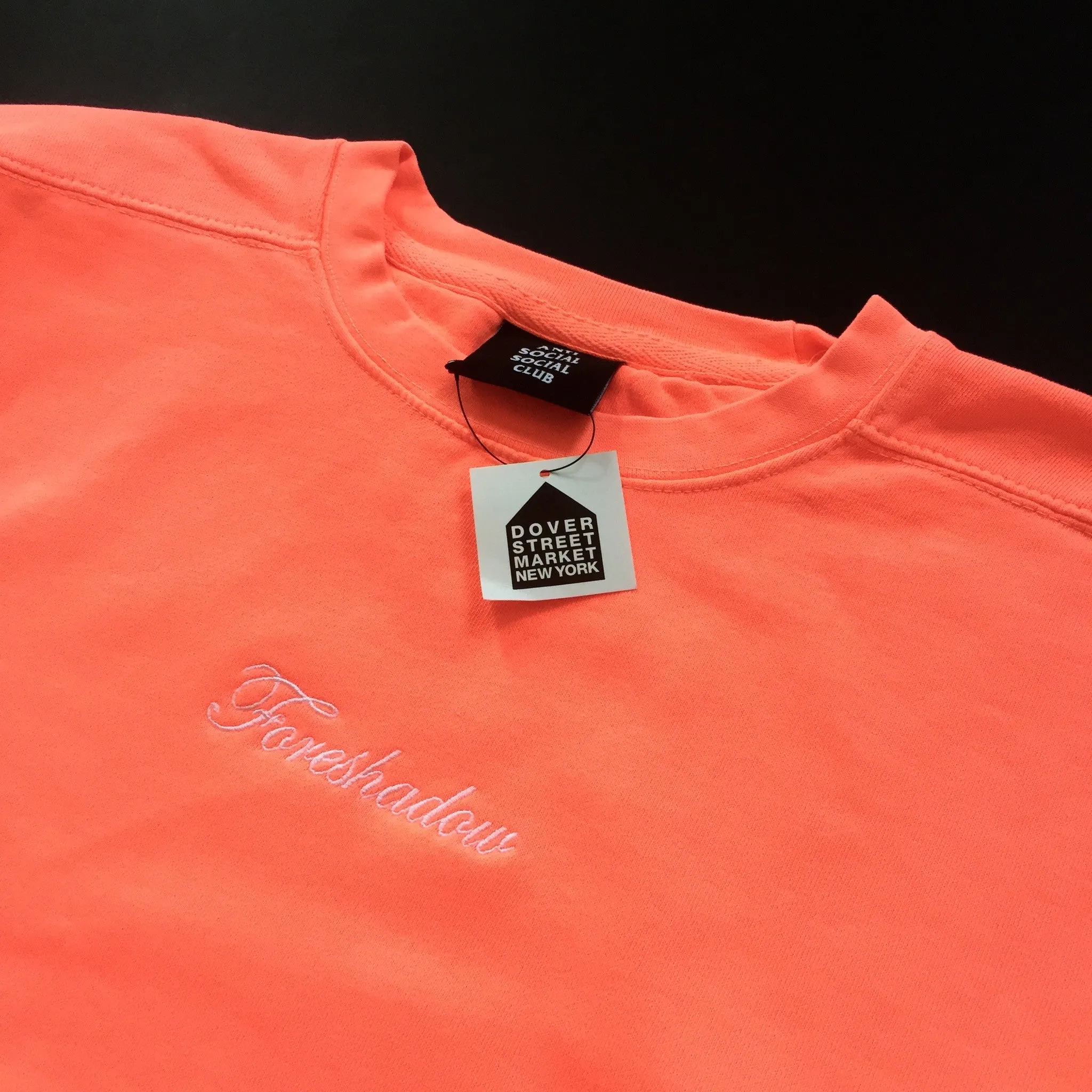 AntiSocial Social Club - 'Foreshadow' Embroidered Crewneck Sweatshirt