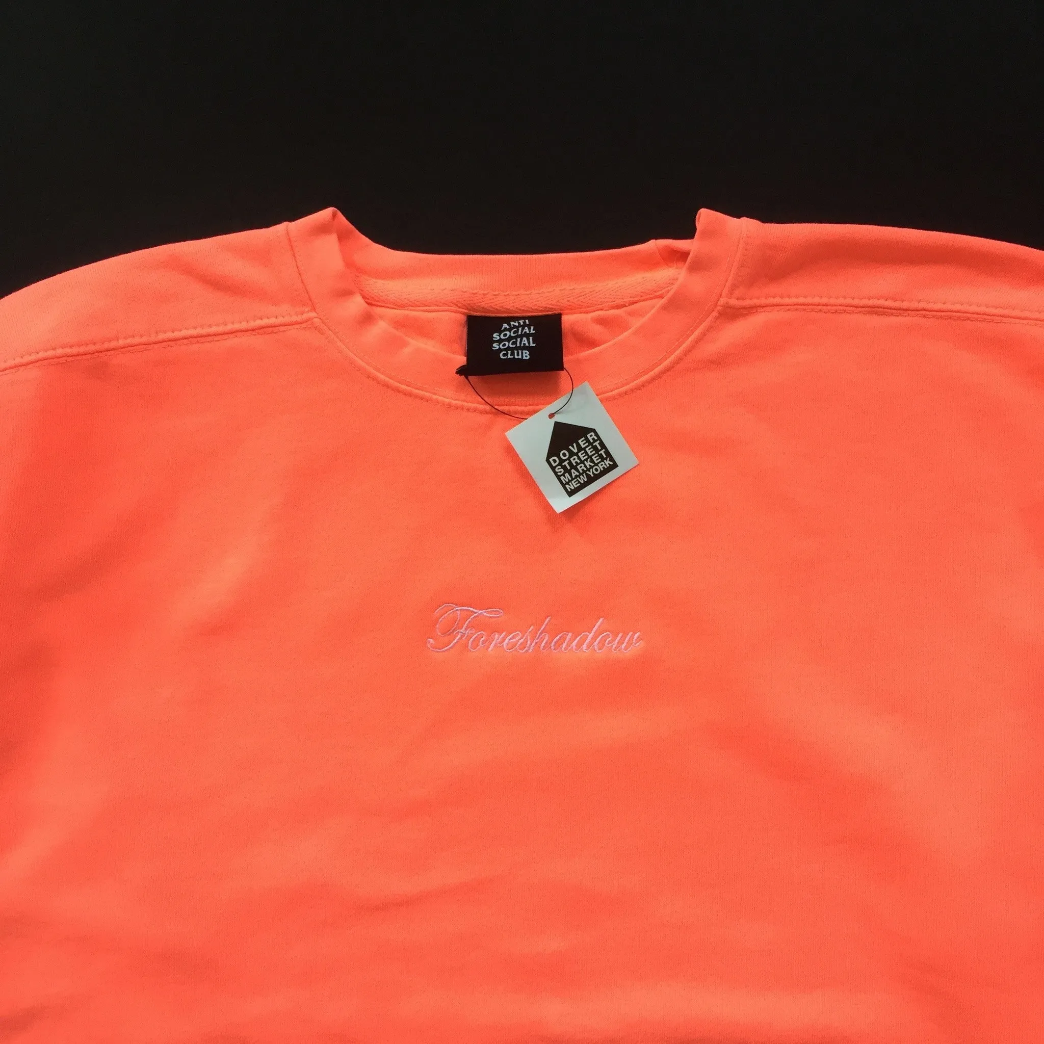 AntiSocial Social Club - 'Foreshadow' Embroidered Crewneck Sweatshirt