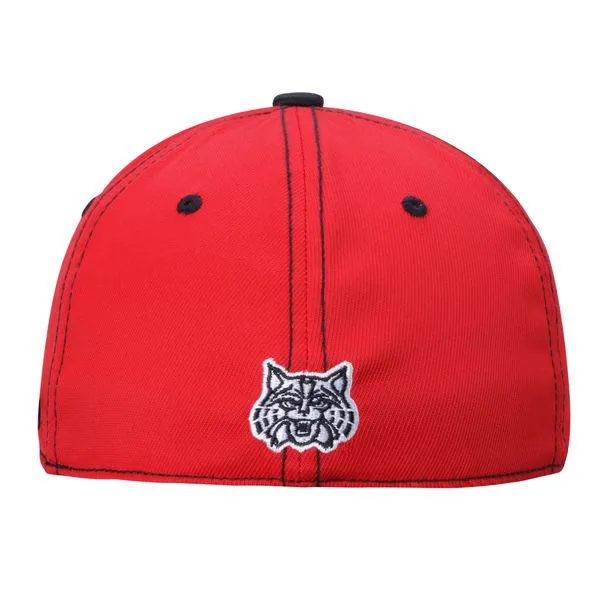 Arizona Wildcats TOW Red Krossover Two-Tone Memory FLEXFIT Hat Cap (M/L)