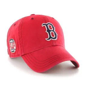 Boston Red Sox 47 Brand Red Woodall Clean Up Adjustable Slouch Hat Cap