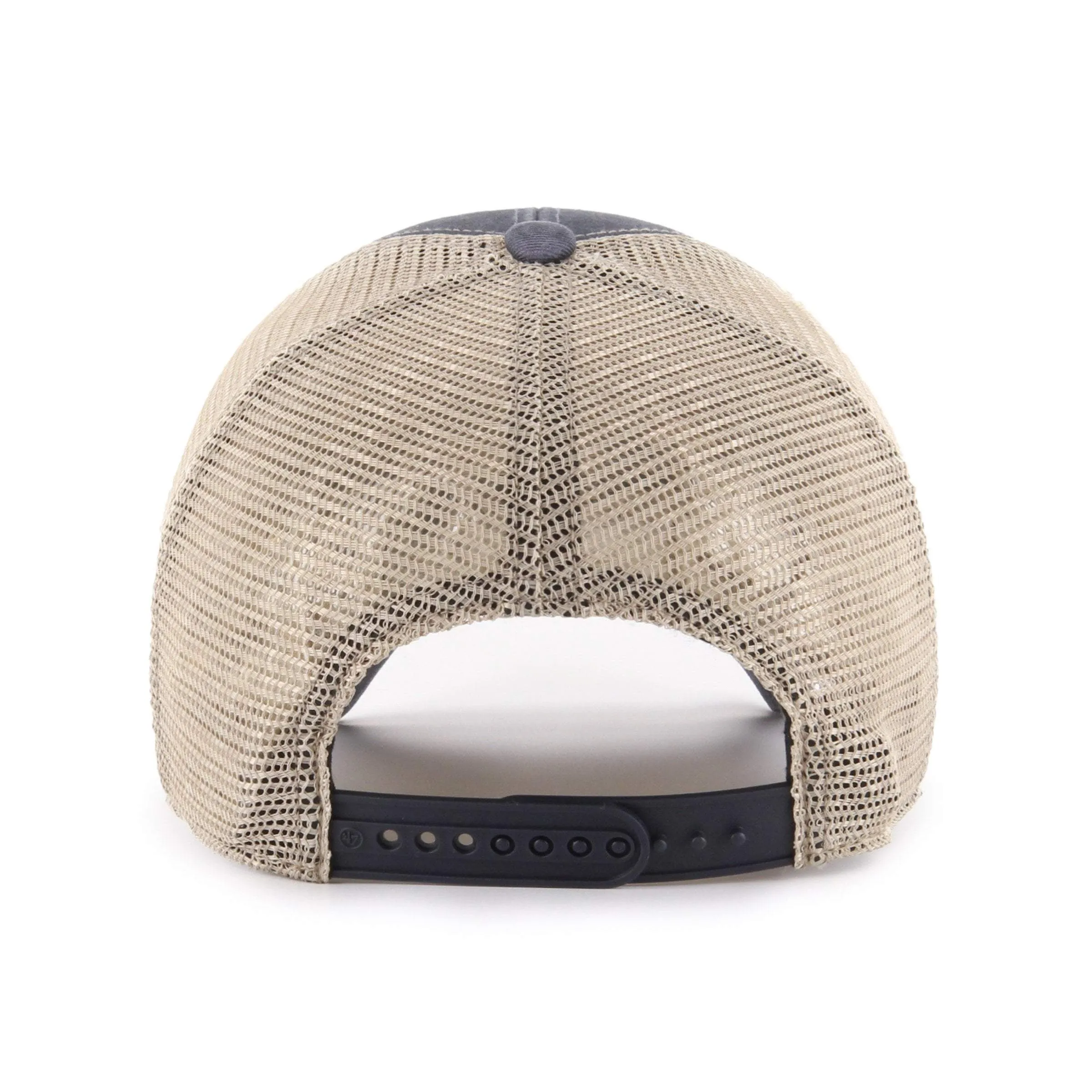 Boston Red Sox '47 Flagship MVP Navy with Tan Mesh Structured Adj. Hat Cap