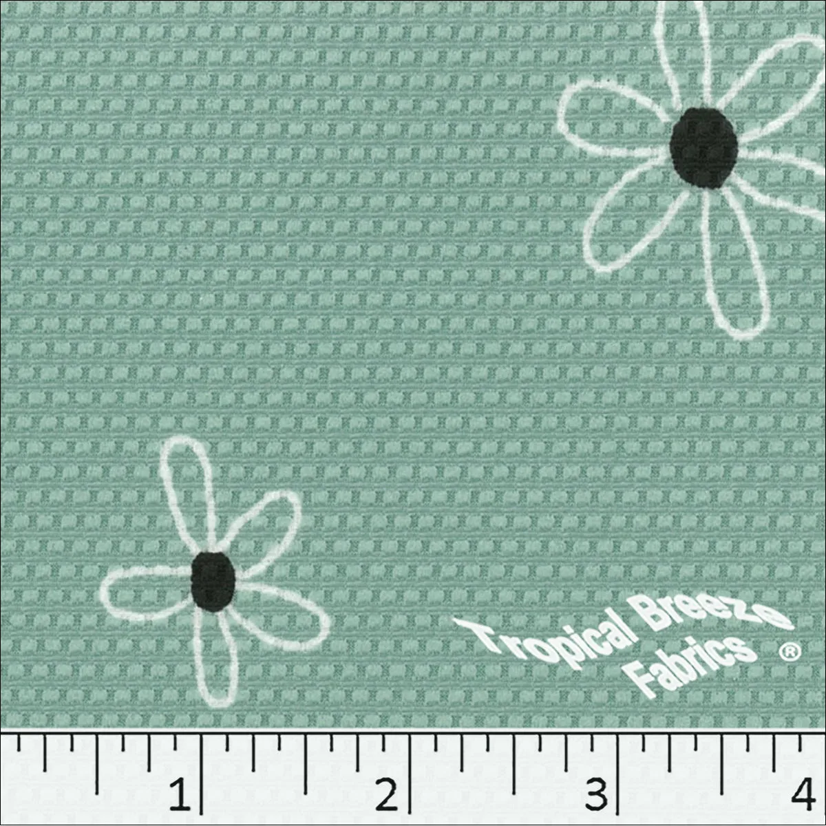 Bubble Knit Floral Print Dress Fabric 32850