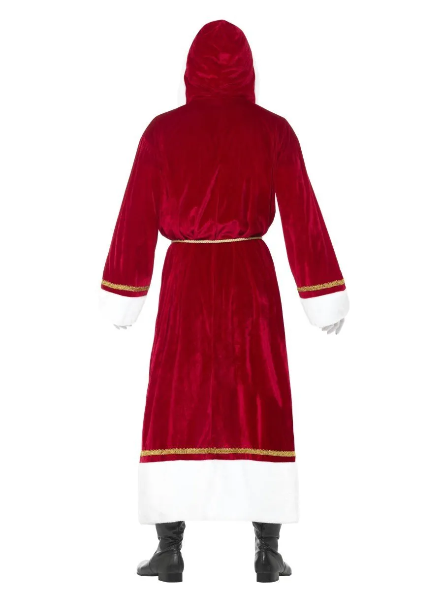 Deluxe Santa Cloak Deluxe Adult Red