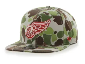 Detroit Red Wings 47 Brand Camouflage Bufflehead Adjustable Snapback Hat Cap