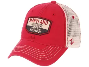 Maryland Terrapins Zephyr "Trademark" McKeldin Library Mesh Adj. Slouch Hat Cap
