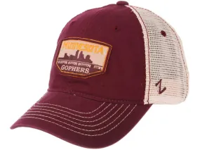 Minnesota Golden Gophers Zephyr "Trademark" Skyline Mesh Adj. Slouch Hat Cap