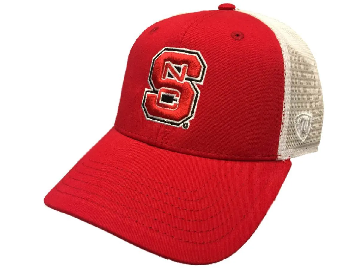 NC State Wolfpack TOW Red Ranger Mesh Adjustable Snapback Structured Hat Cap