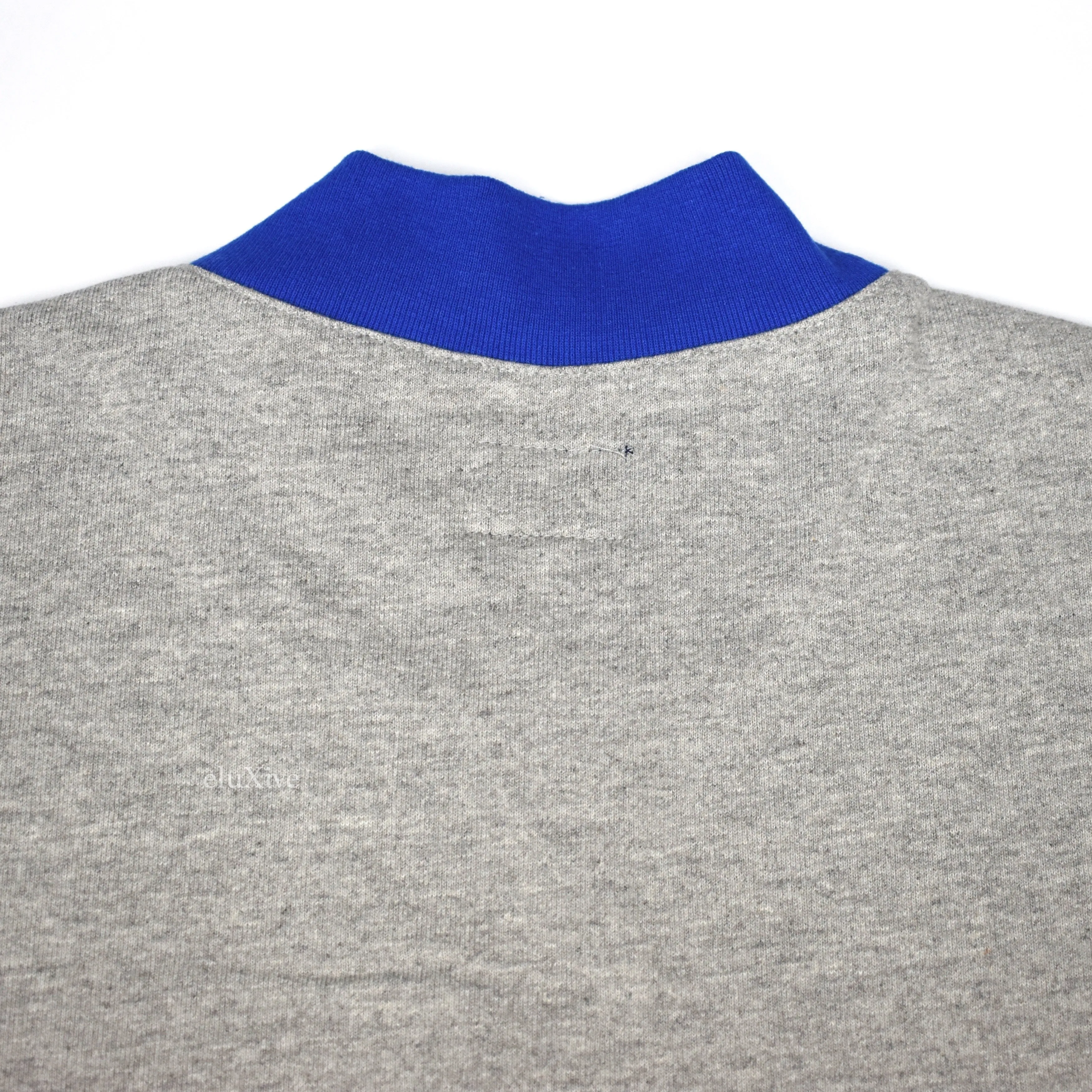 Noah - Gray 1/4 Zip Logo Pullover