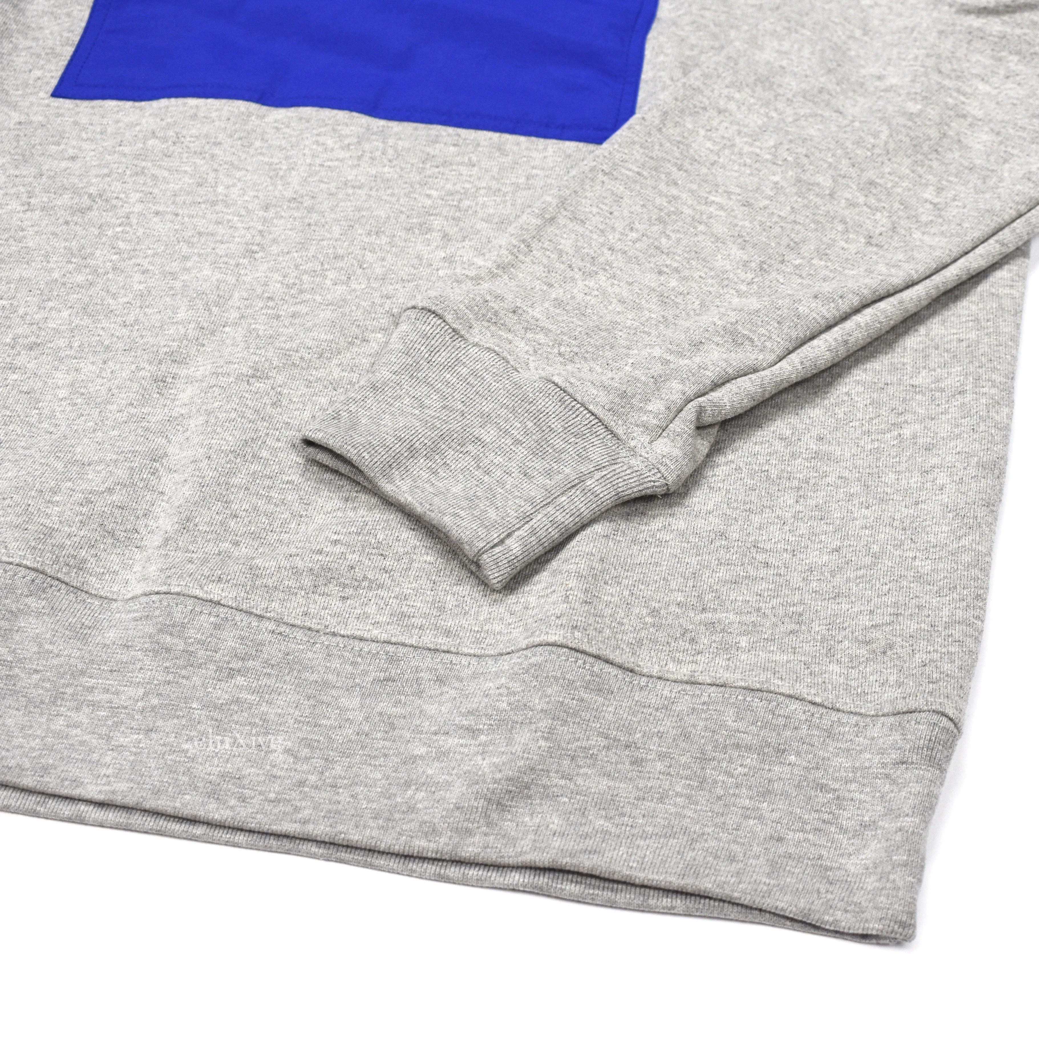 Noah - Gray 1/4 Zip Logo Pullover