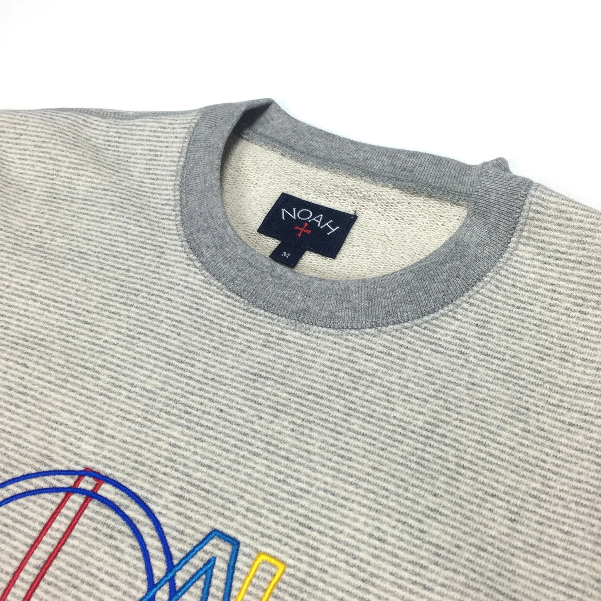 Noah - Gray Retro Logo Sweatshirt