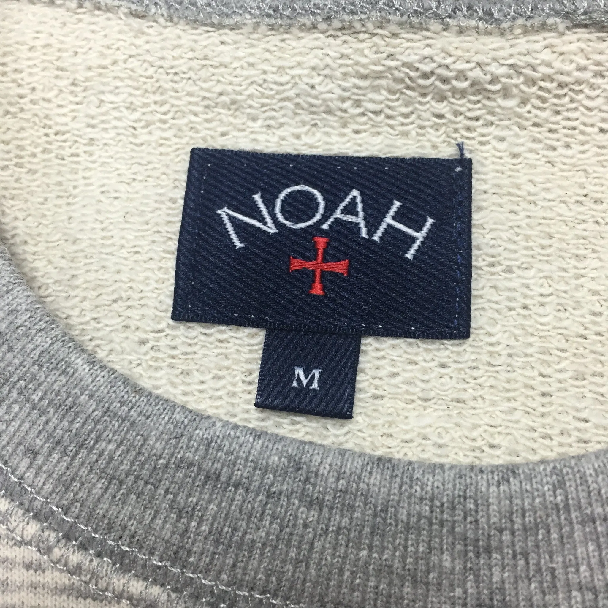 Noah - Gray Retro Logo Sweatshirt