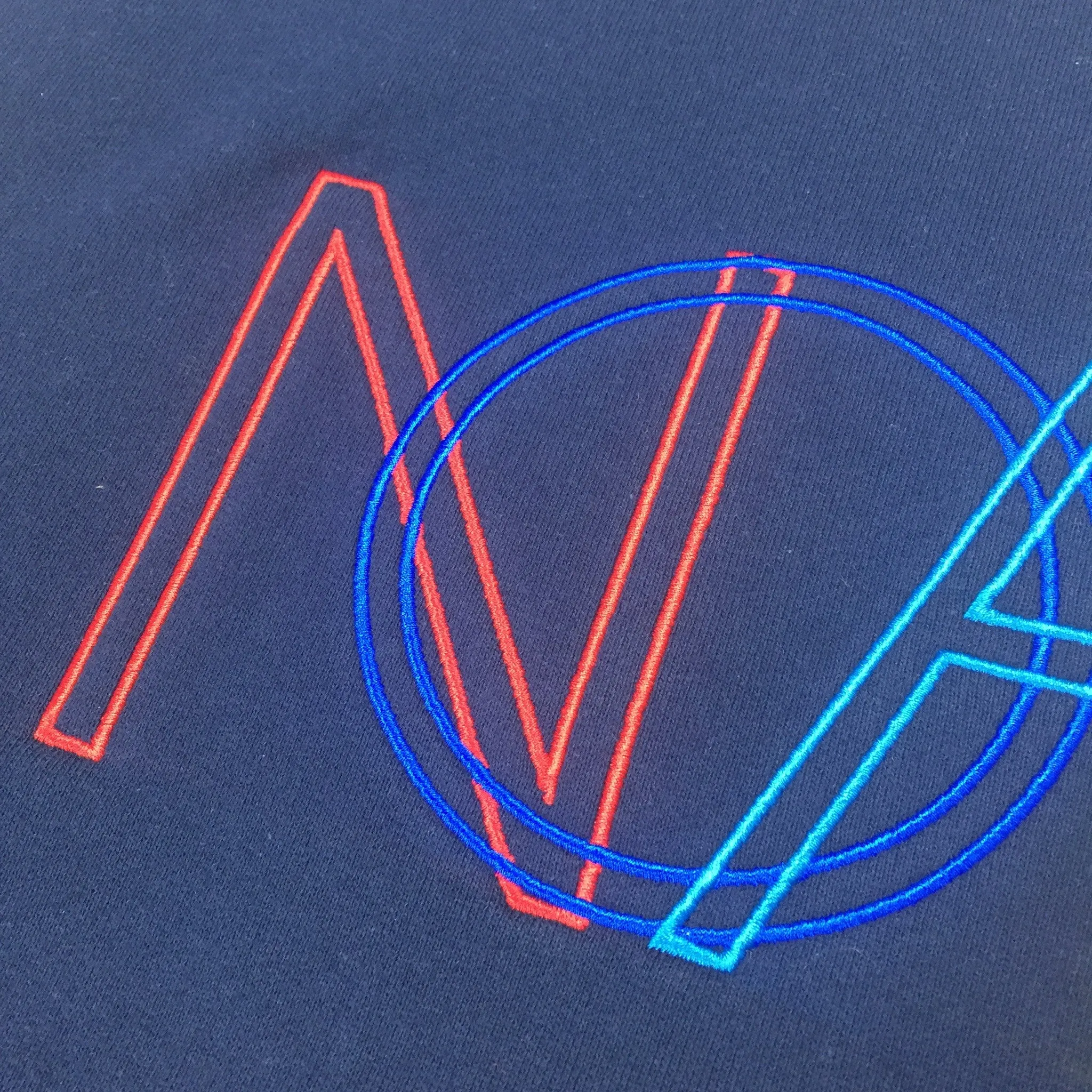 Noah - Navy Retro Logo Sweatshirt