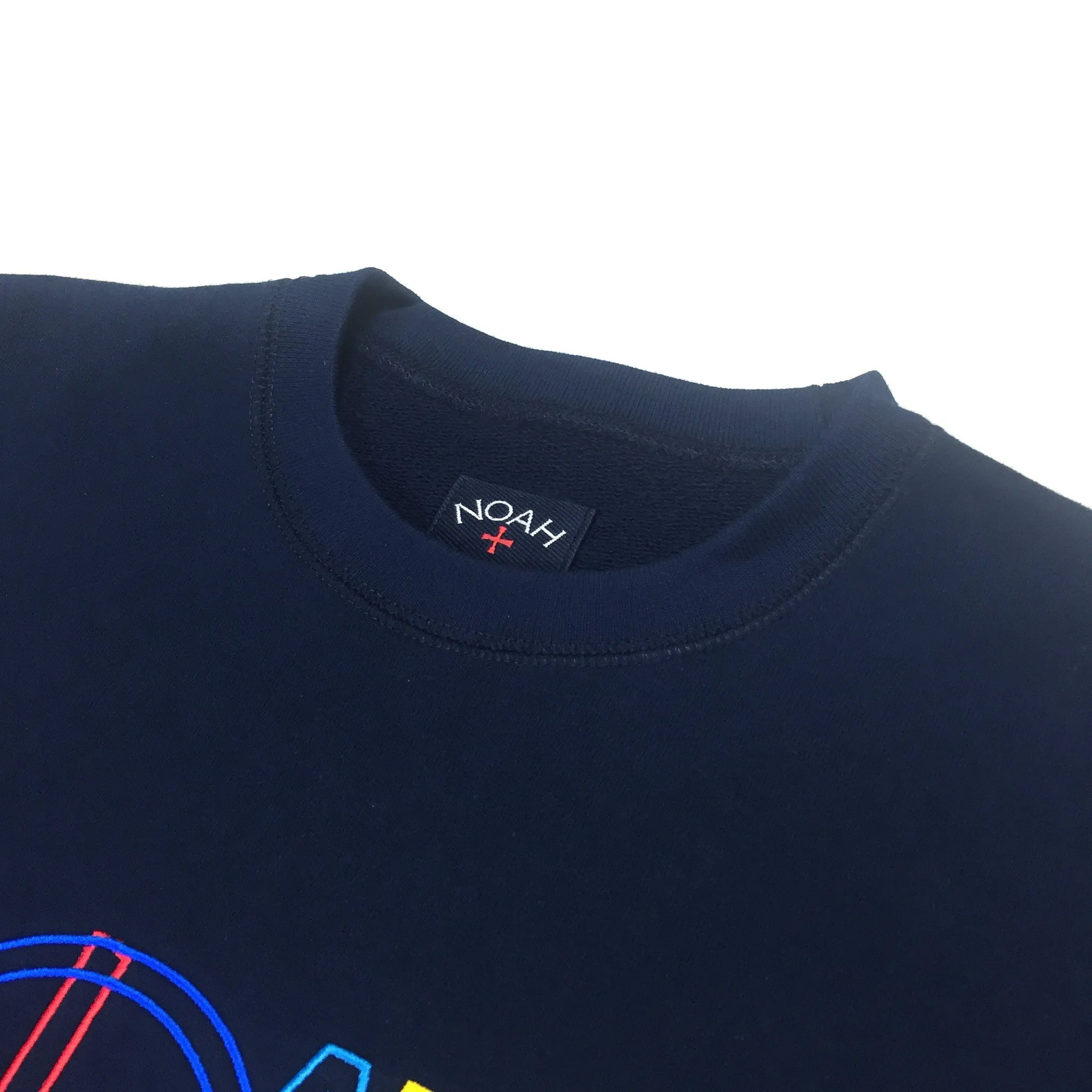 Noah - Navy Retro Logo Sweatshirt