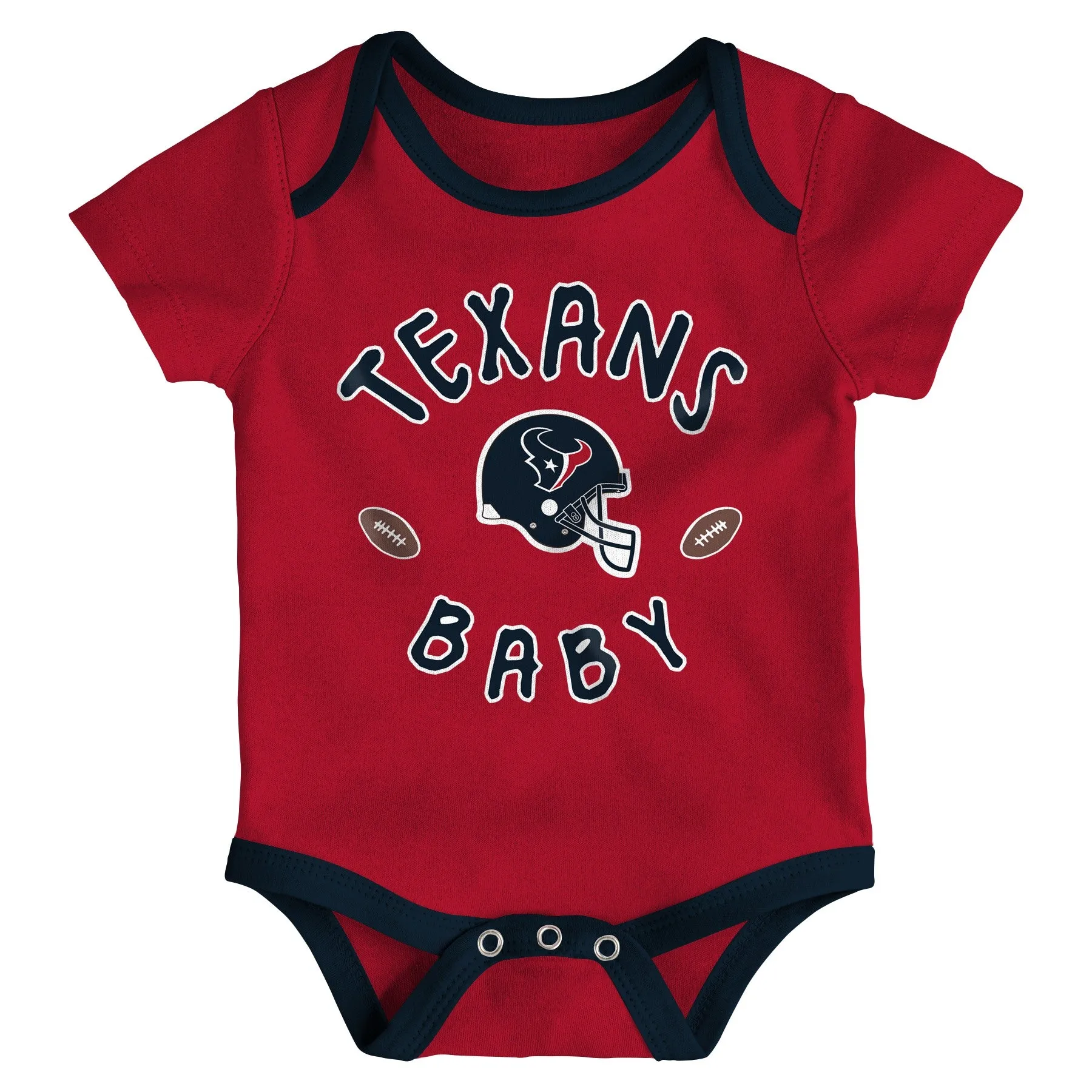 Outerstuff NFL Infant Houston Texans Champ 3-Pack Bodysuit