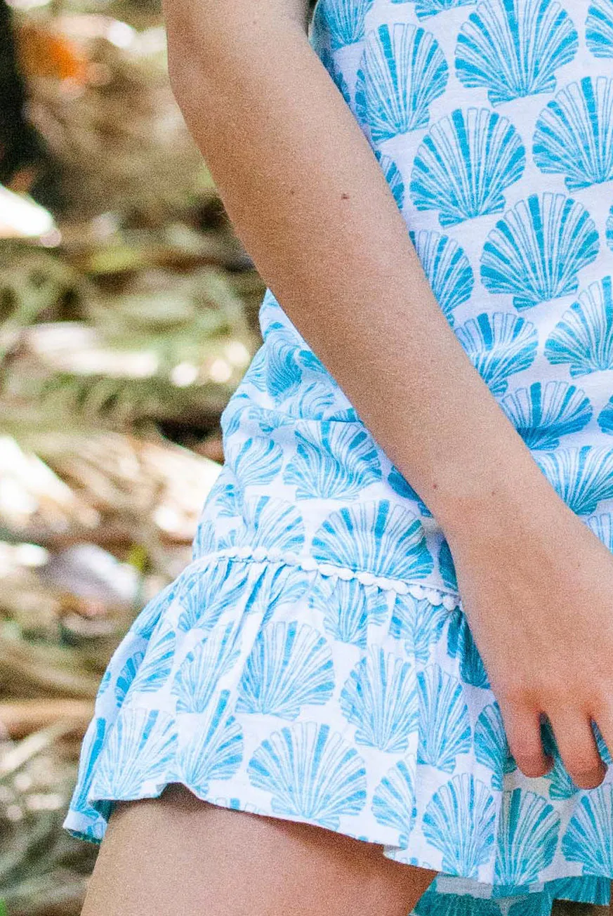 SeaShell Cotton Beach Dress KV501
