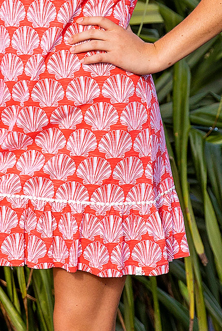SeaShell Cotton Beach Dress KV501